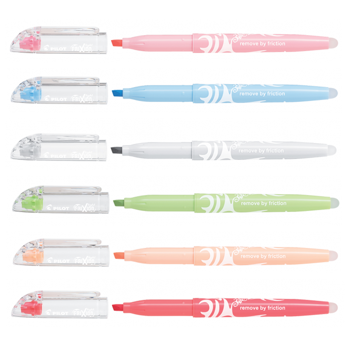 FriXion Light 6-set Natural i gruppen Pennor / Märkning och kontor / Överstrykning hos Pen Store (126150)