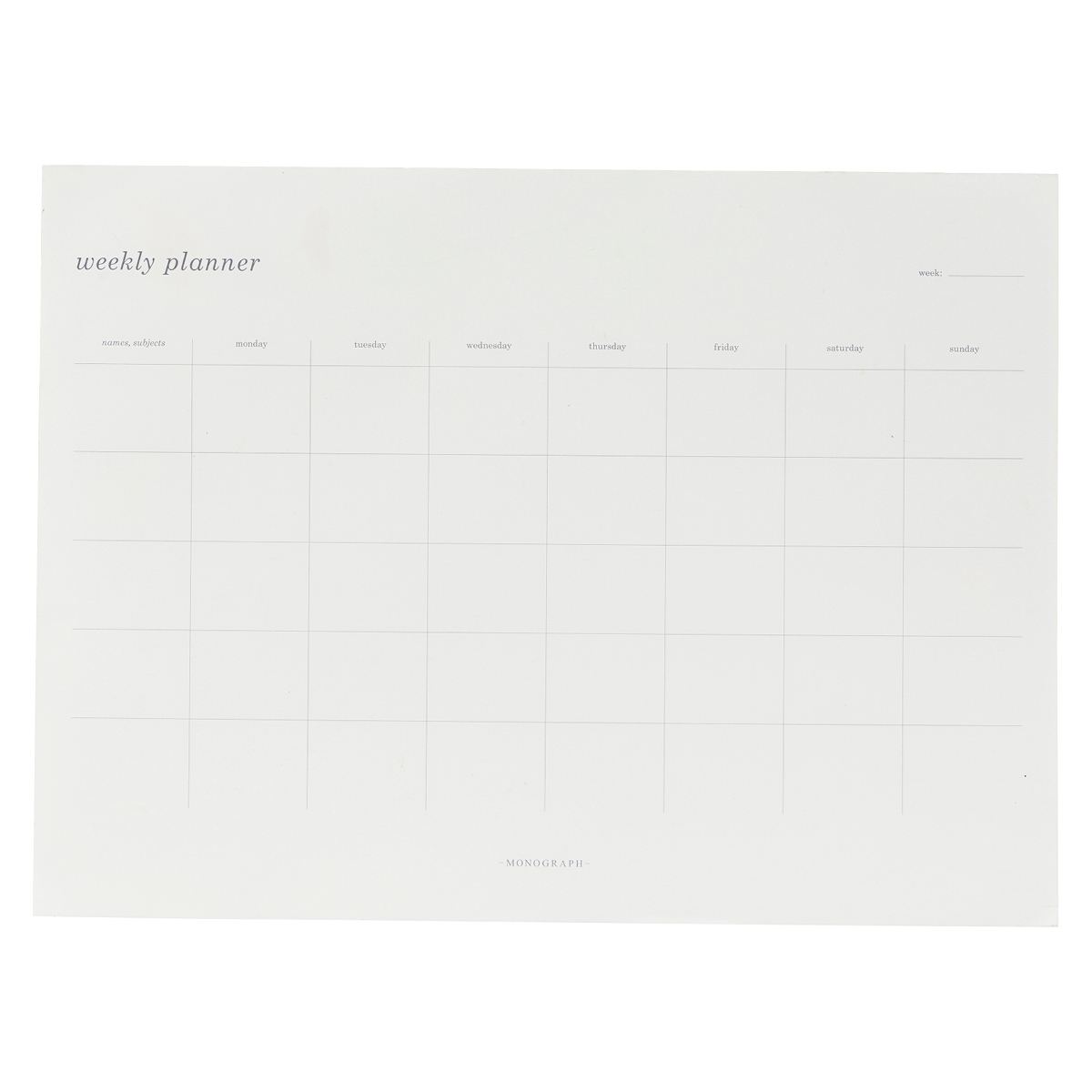 Veckokalender i gruppen Papper & Block / Kalendrar och almanackor / Specialkalendrar hos Pen Store (126458)