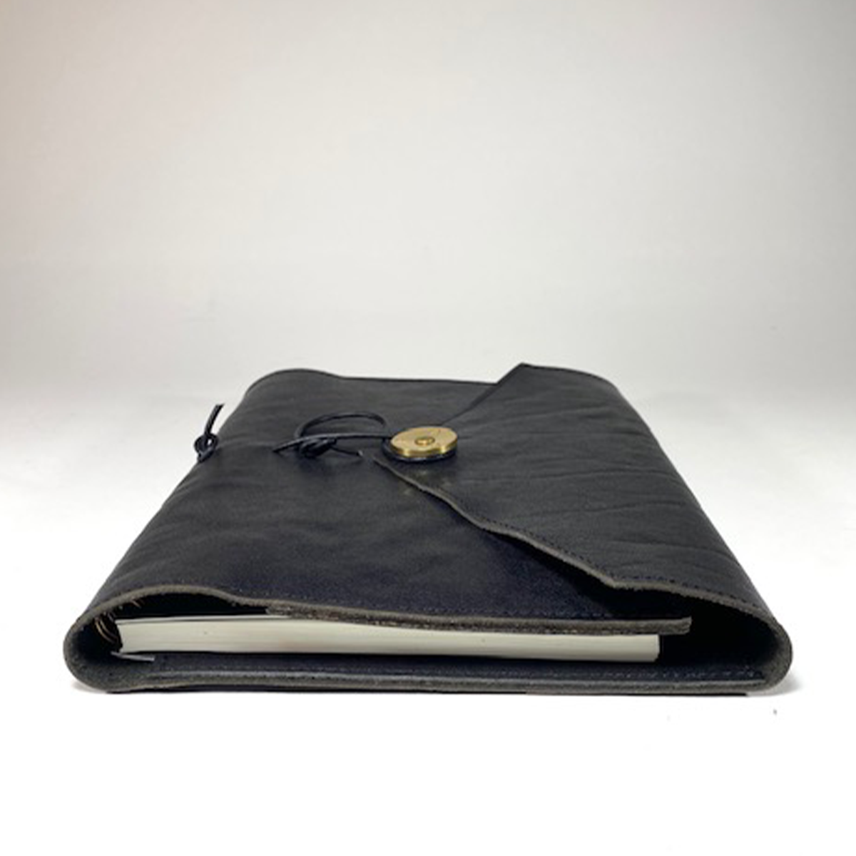 Ulf Leather Notebook Black i gruppen Nya artiklar hos Pen Store (126792)