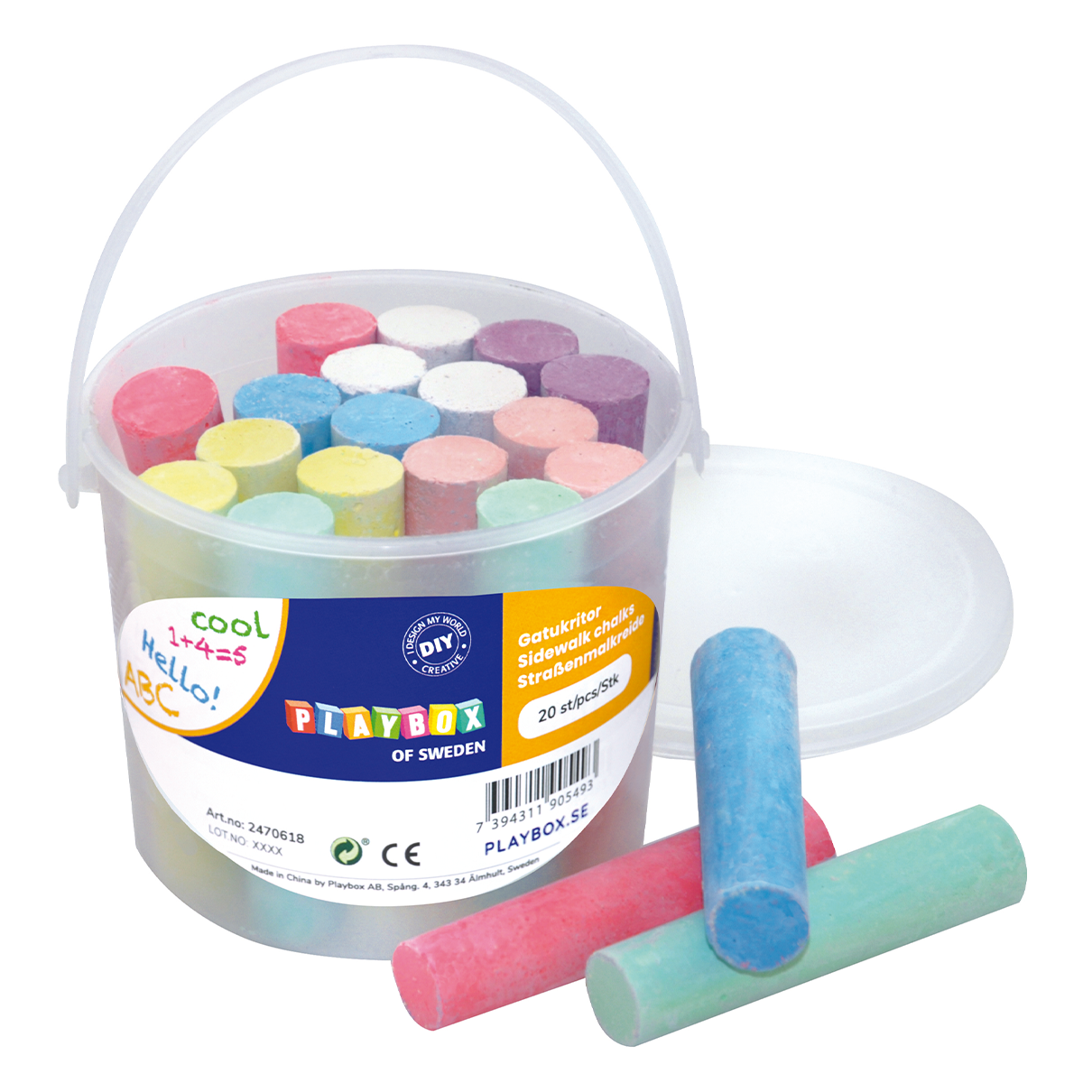 Playbox Gatukritor 20-set