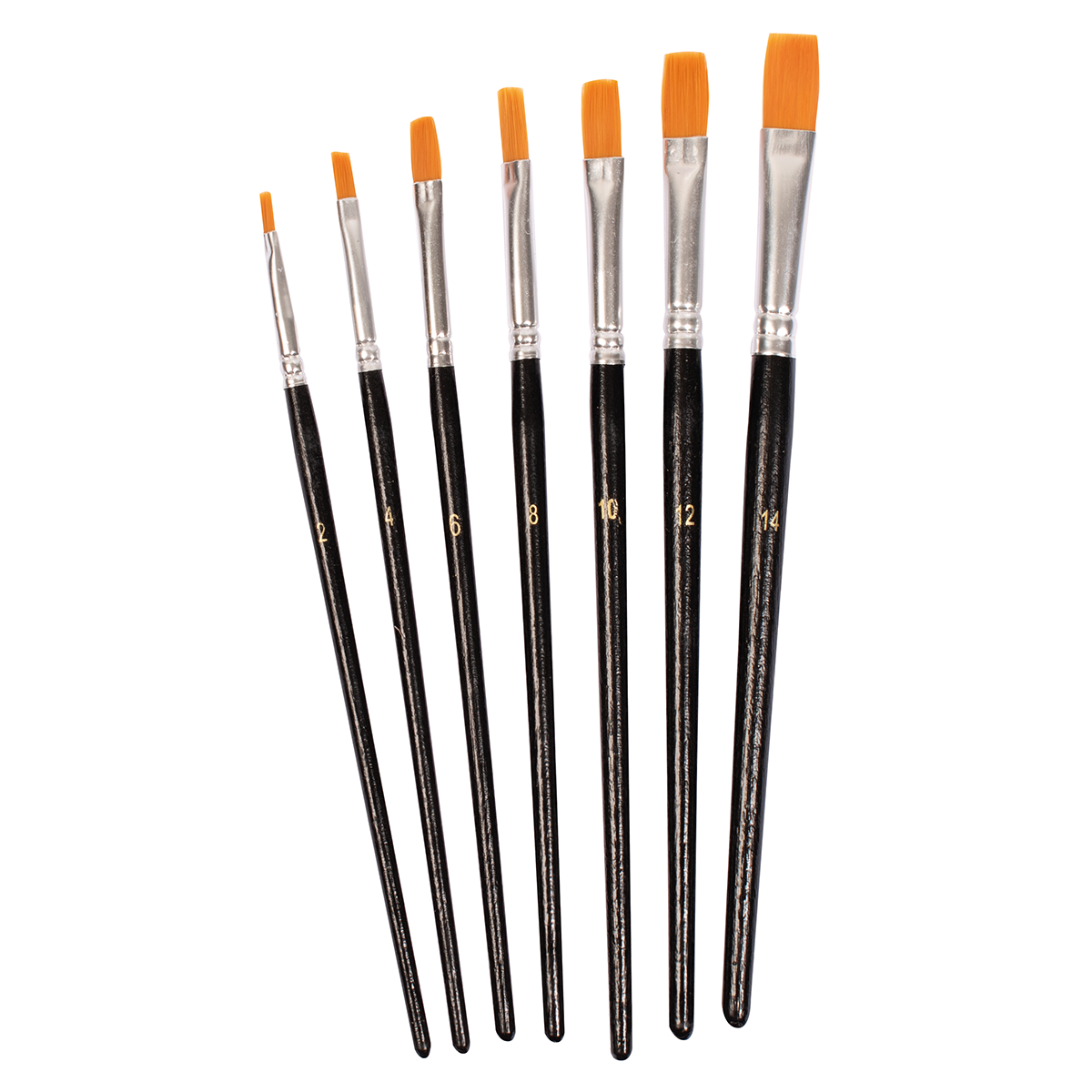 Playbox Syntetpenselset 7-pack