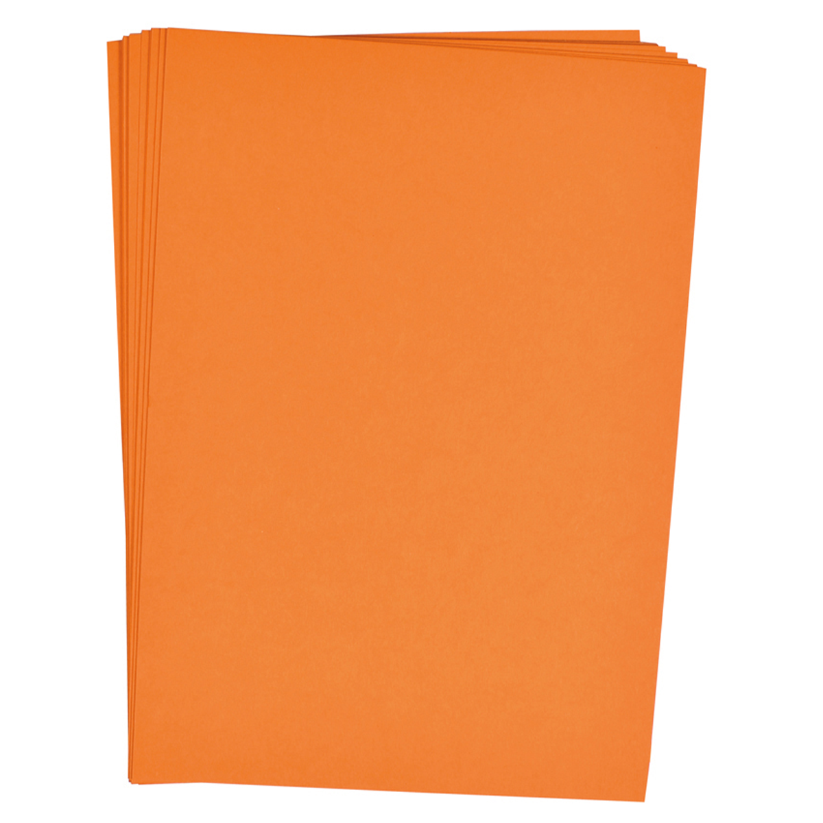 Playbox Färgat papper Orange 25 st 180 g