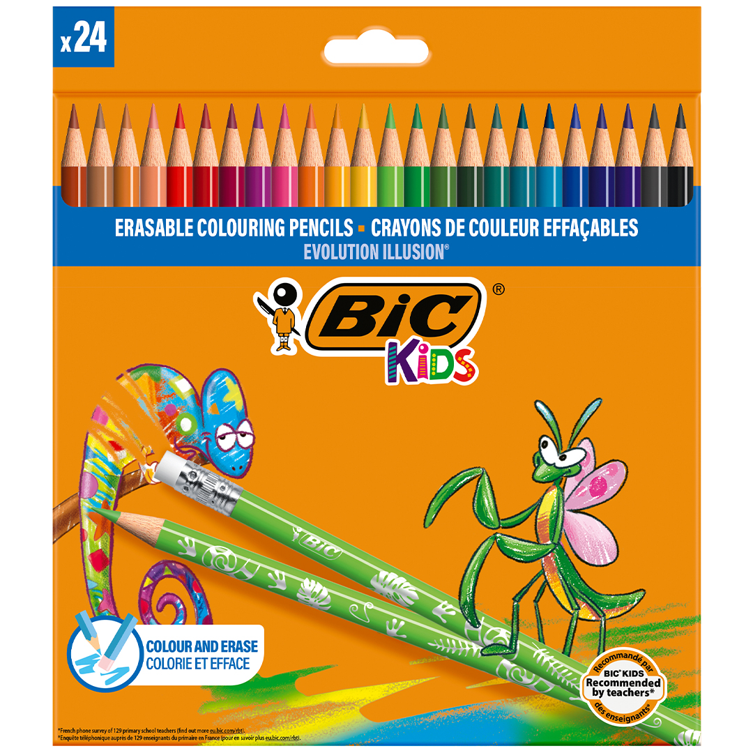 BIC Evolution Illusion Färgpenna 24-pack