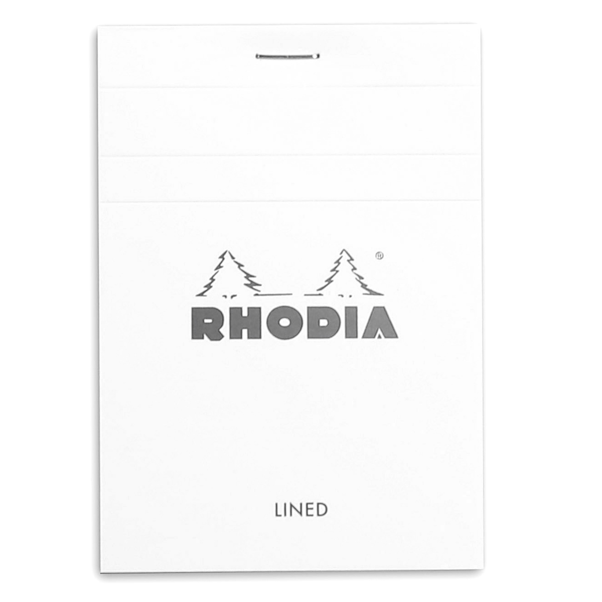 Rhodia Block Vit No-12 Linjerat