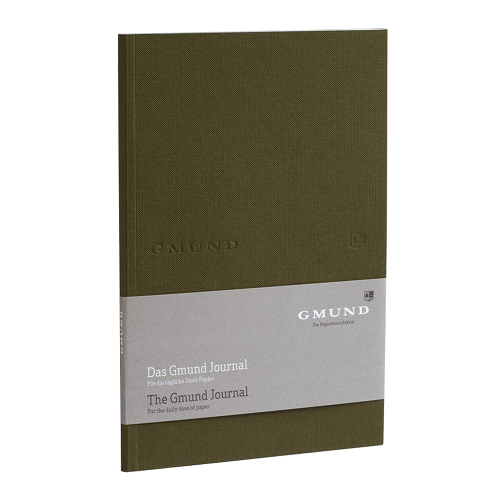 Journal Anteckningsbok Soft Cover Olive i gruppen Papper & Block / Skriva och anteckna / Anteckningsböcker hos Pen Store (127215)