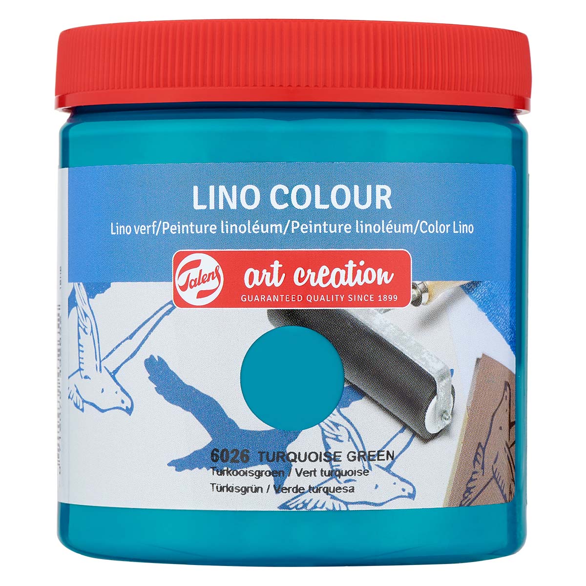 Art Creation Linoleumfärg 250 ml Pink