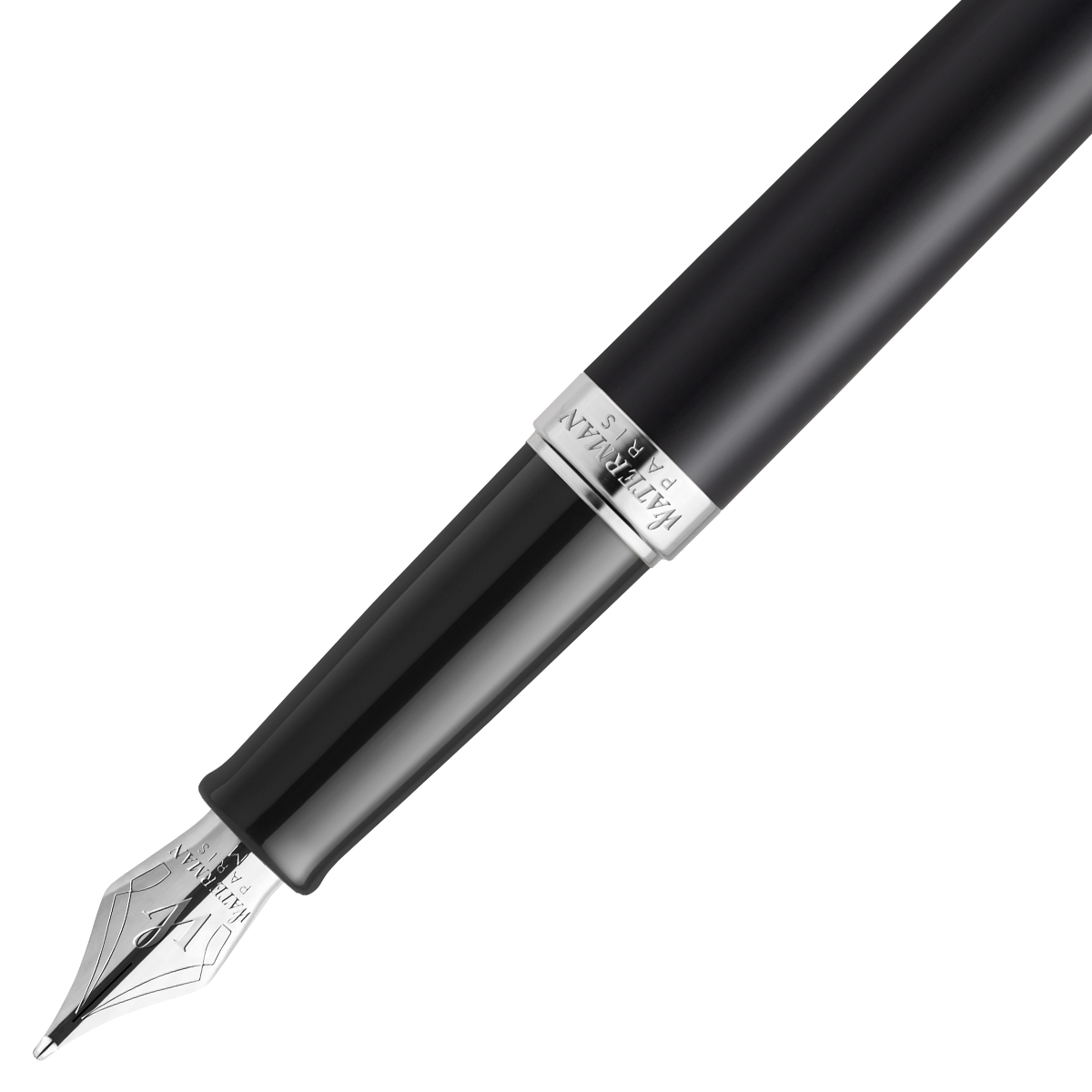 Hémisphère Essential Black/Chrome Reservoar Fine i gruppen Pennor / Fine Writing / Reservoarpennor hos Pen Store (128027)