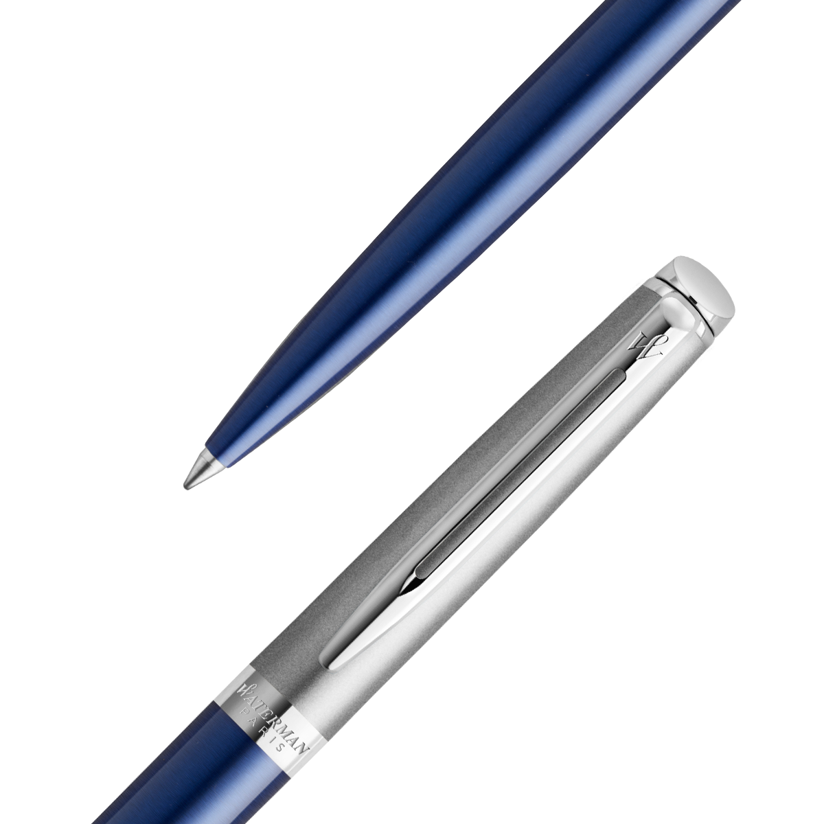 Hémisphère Essential Blue/Chrome Kulspetspenna i gruppen Pennor / Fine Writing / Kulspetspennor hos Pen Store (128030)