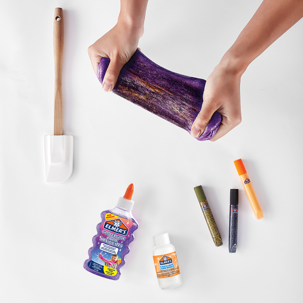 Spooky Slime Kit 8 delar i gruppen Kids / Barnpyssel och kreativitet / Slime hos Pen Store (128057)