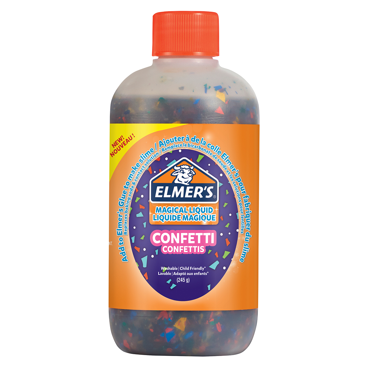 Confetti Magical Liquid 245 ml i gruppen Kids / Barnpyssel och kreativitet / Slime hos Pen Store (128063)
