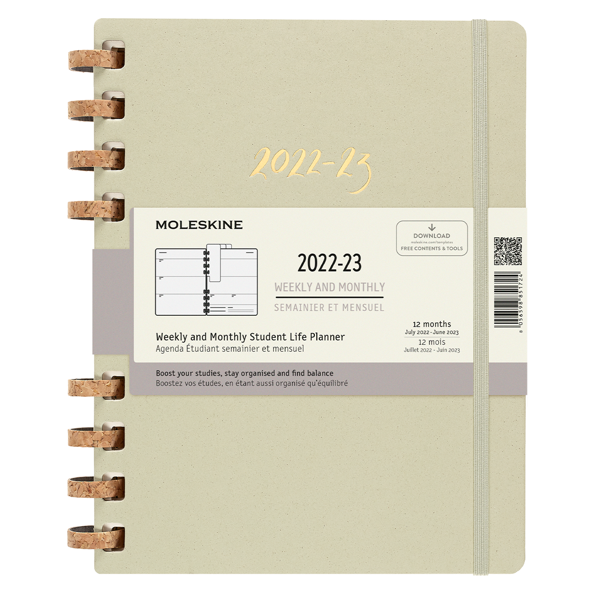 Spiral Academic Kalender XXL 12M Kiw i gruppen Papper & Block / Kalendrar och almanackor / 12-månaderskalendrar hos Pen Store (128112)