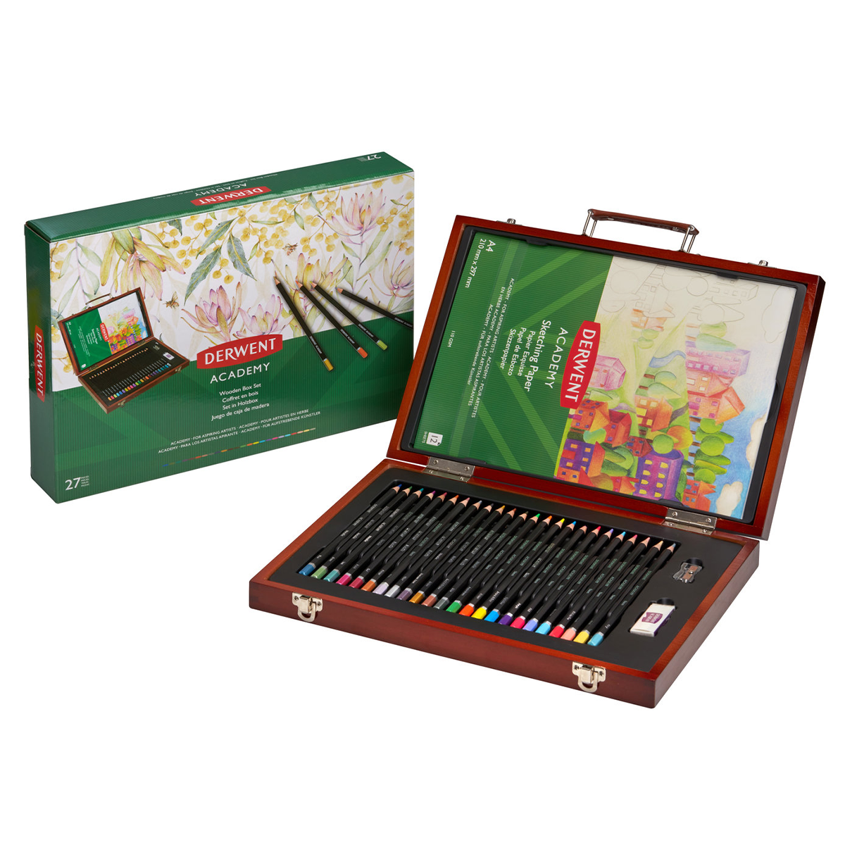 Derwent Academy Gift Set Färgpennor 27 delar