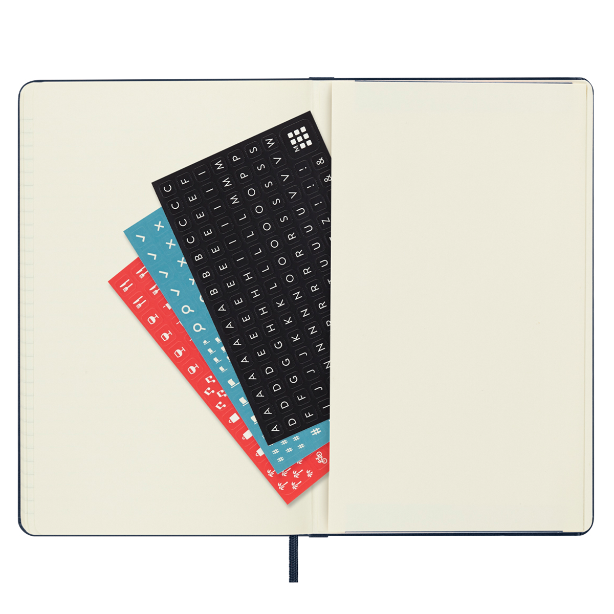 18M WeekNote Kalender Pocket Mörkblå i gruppen Papper & Block / Kalendrar och almanackor / 18-månaderskalendrar hos Pen Store (128218)