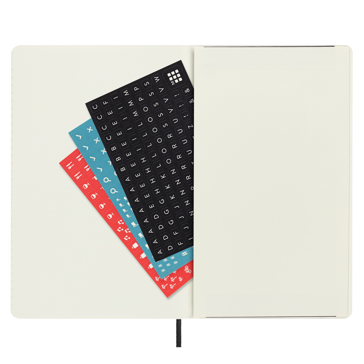 18M WeekNote Kalender Soft Cover XL Mörkblå i gruppen Papper & Block / Kalendrar och almanackor / 18-månaderskalendrar hos Pen Store (128234)