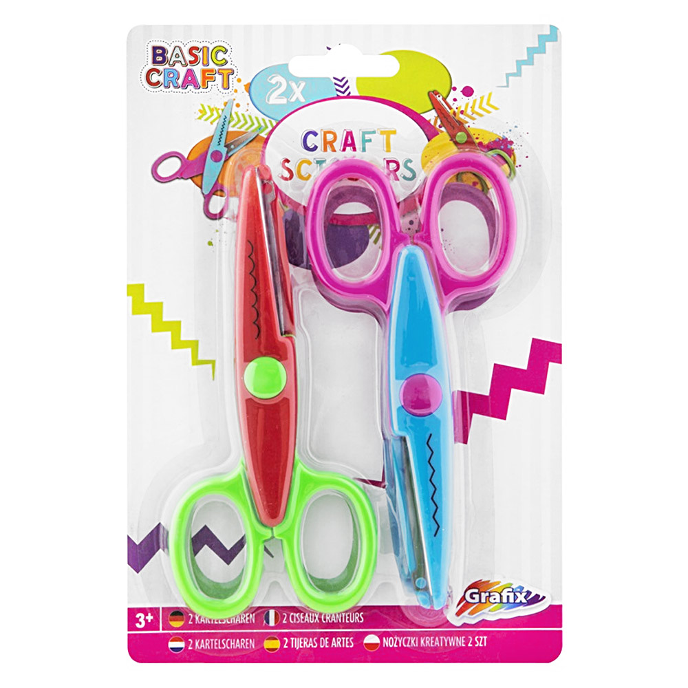 Grafix Mönstersaxar 2-pack