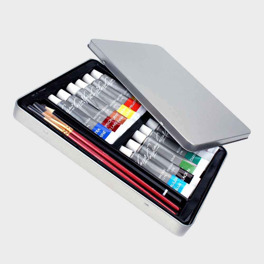 Akvarell-kit 16-set i gruppen Konstnärsmaterial / Färger / Akvarellfärg hos Pen Store (128534)