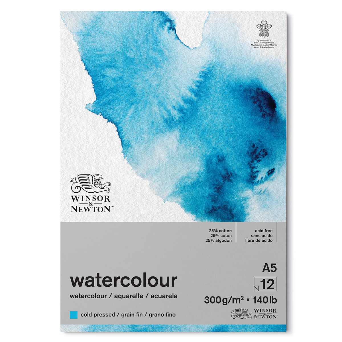 Winsor Newton Akvarellblock A5 300g