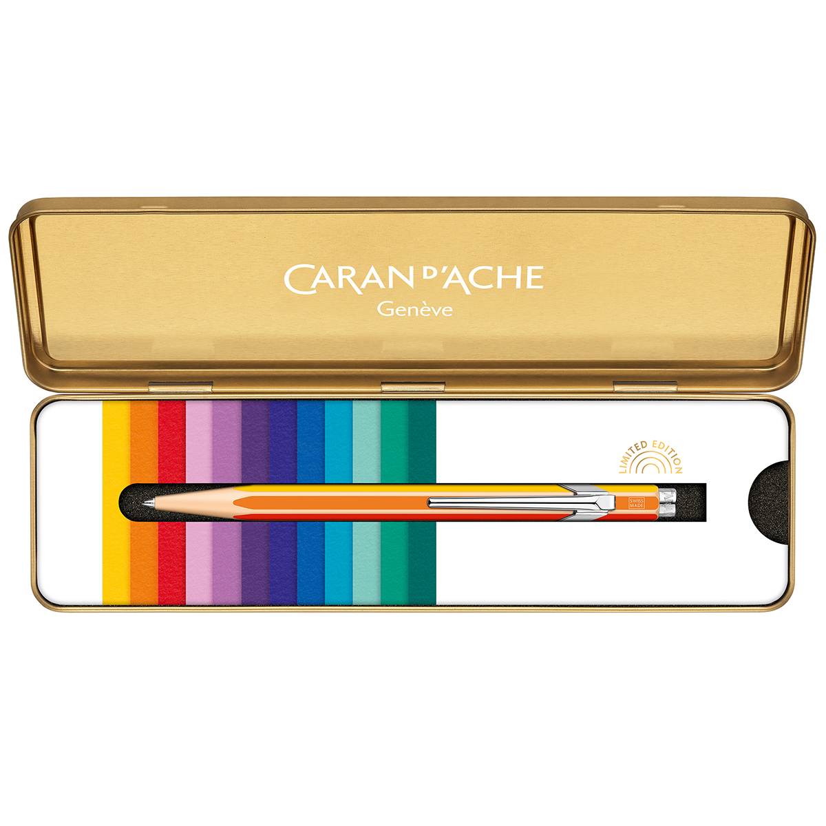 849 Colour Treasure Warm Rainbow Kulspetspenna i gruppen Pennor / Fine Writing / Kulspetspennor hos Pen Store (129281)