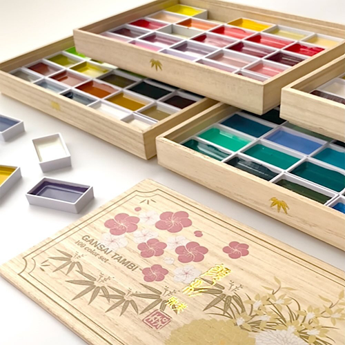 Gansai Tambi Akvarell 100-set