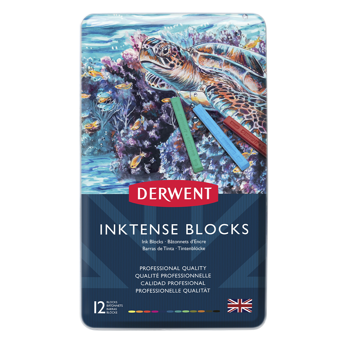 Derwent Inktense Blocks 12-set