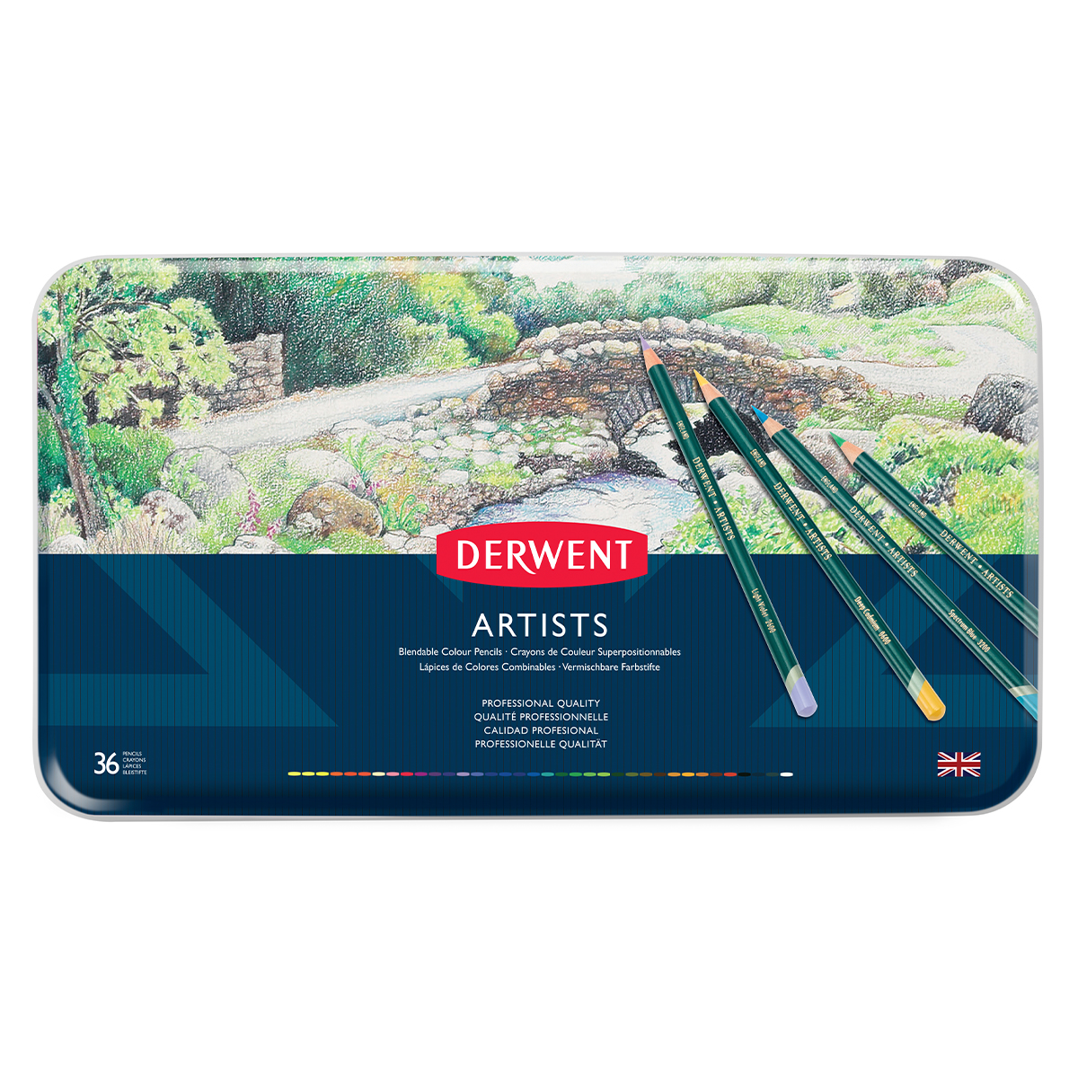 Derwent Artists Färgpennor 36-set
