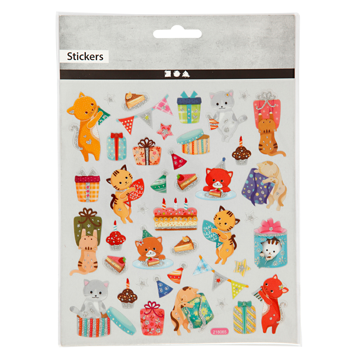 Creativ Company Stickers Kattkalas 1 ark