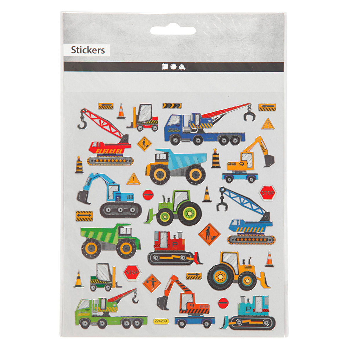 Creativ Company Stickers Fordon 1 ark