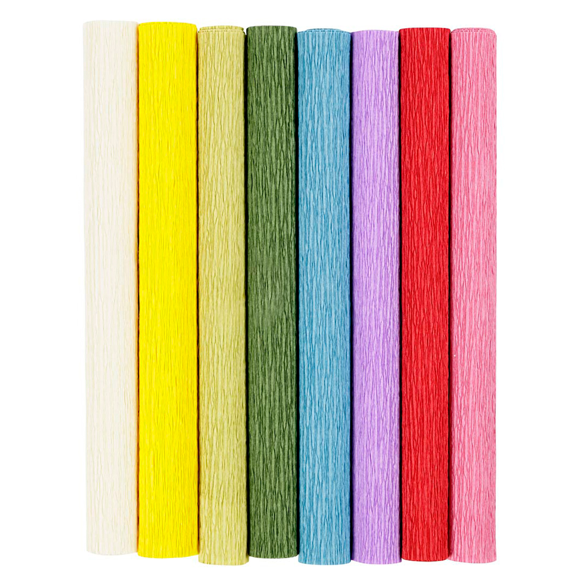 Creativ Company Crepepapper Basfärger 8 ark