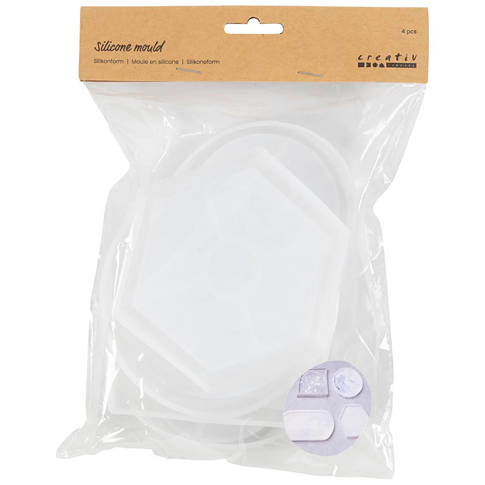 Creativ Company Silikonformar 4-pack