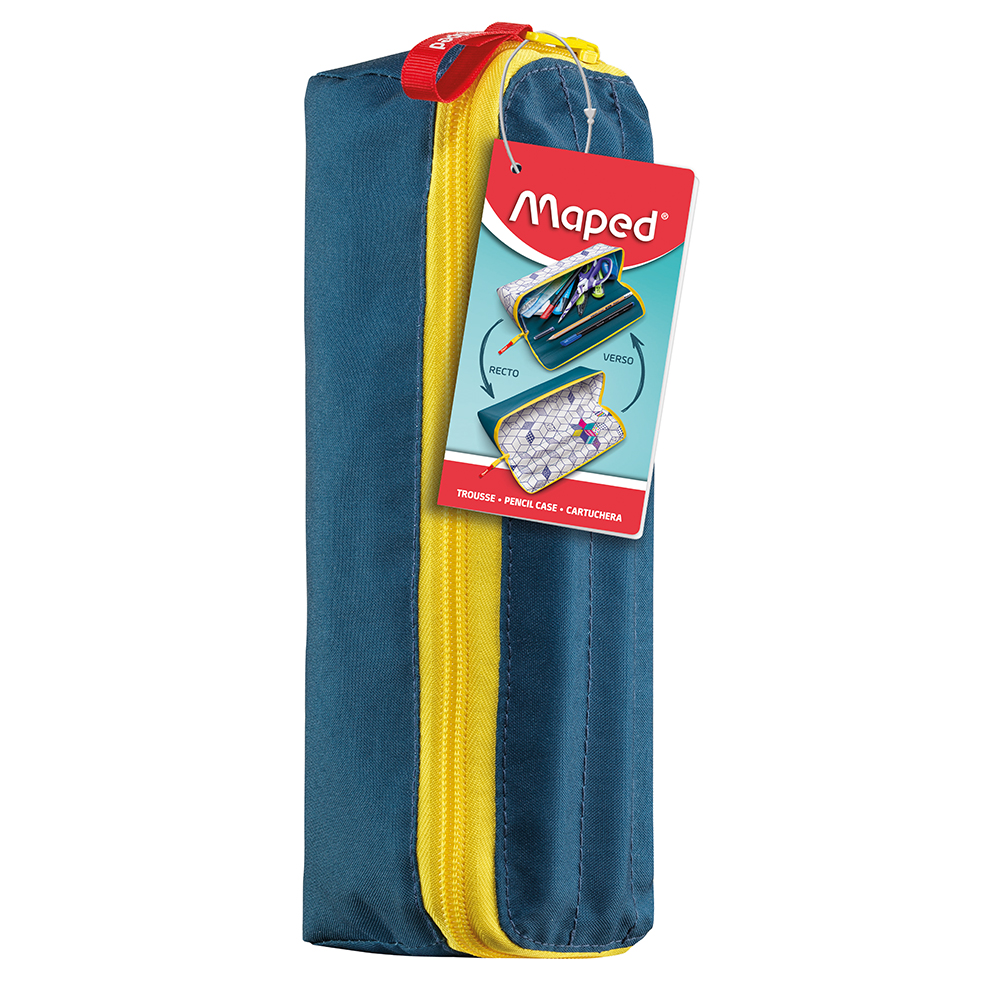 Maped Vändbart pennfodral XXL Blue