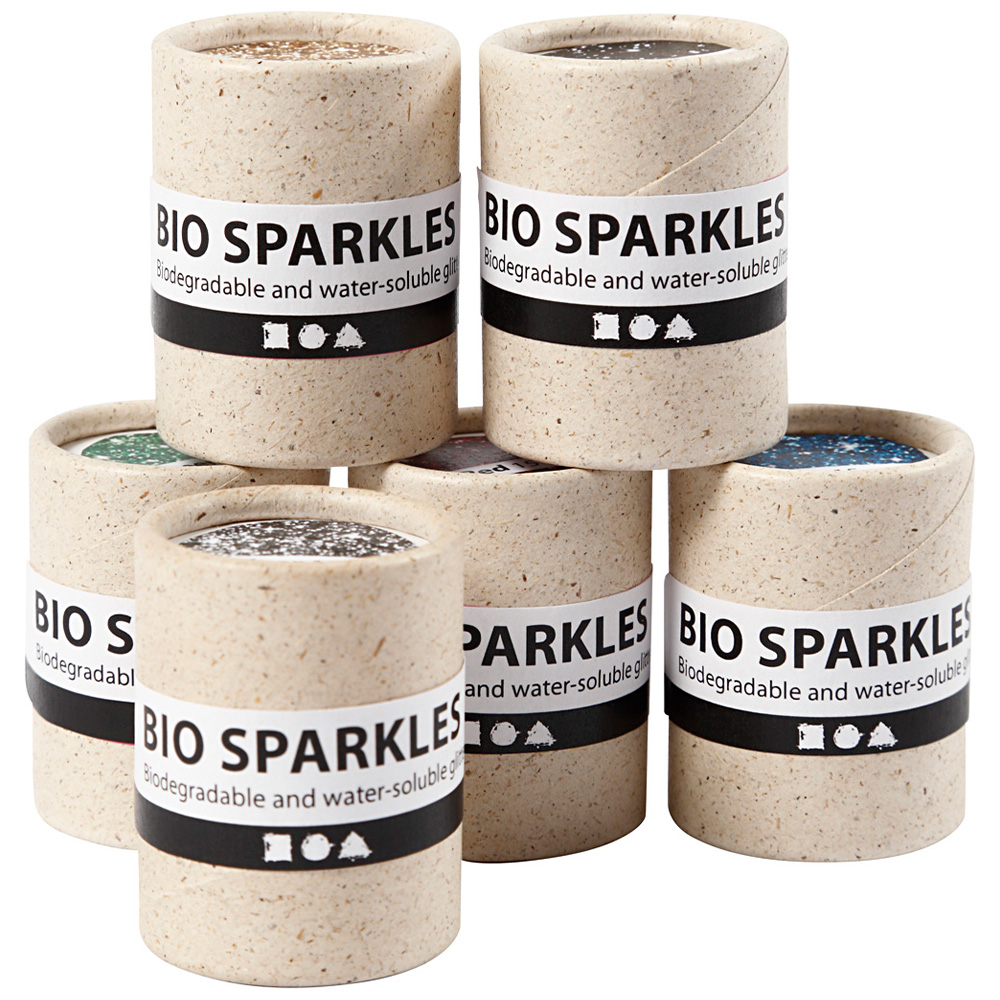 Creativ Company Bio-glitter 10g Blå