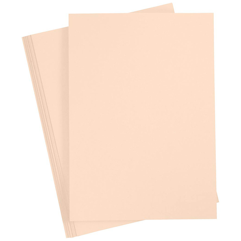 Creativ Company Färgat papper Beige A4 180g 20 ark
