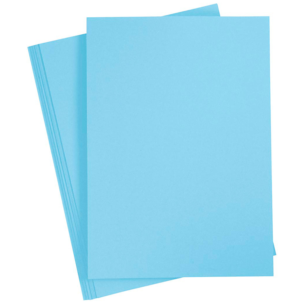 Creativ Company Färgat papper LjusblåA4 180g 20 ark