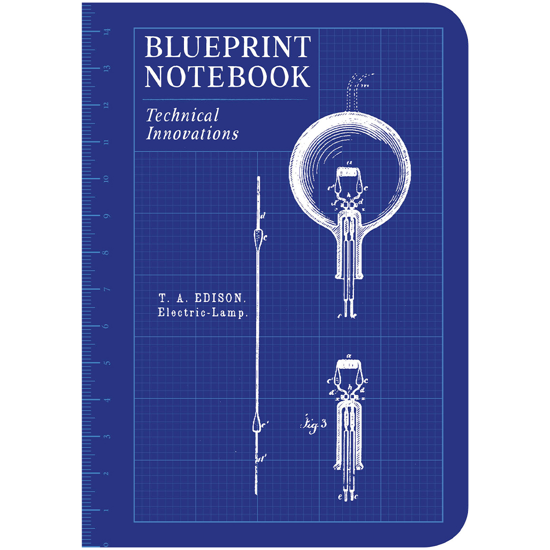 Books Blueprint Notebook-Technical Innovations