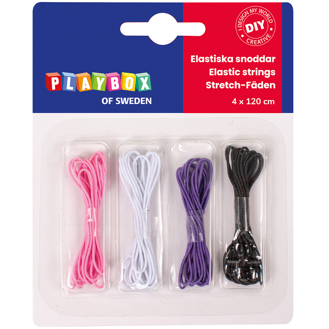 Playbox Elastisk Smyckestråd 4 st