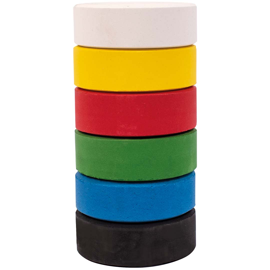 Playbox Färgpuck Refill 6 st färger