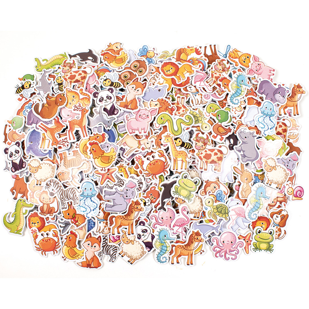 Playbox Soft stickers djurmotiv