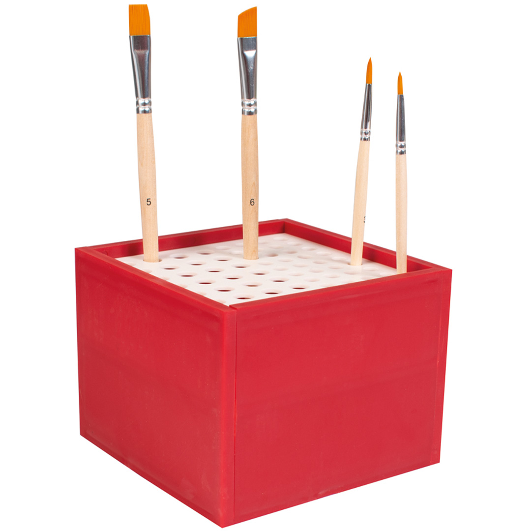 Playbox Penselställ 64 penslar