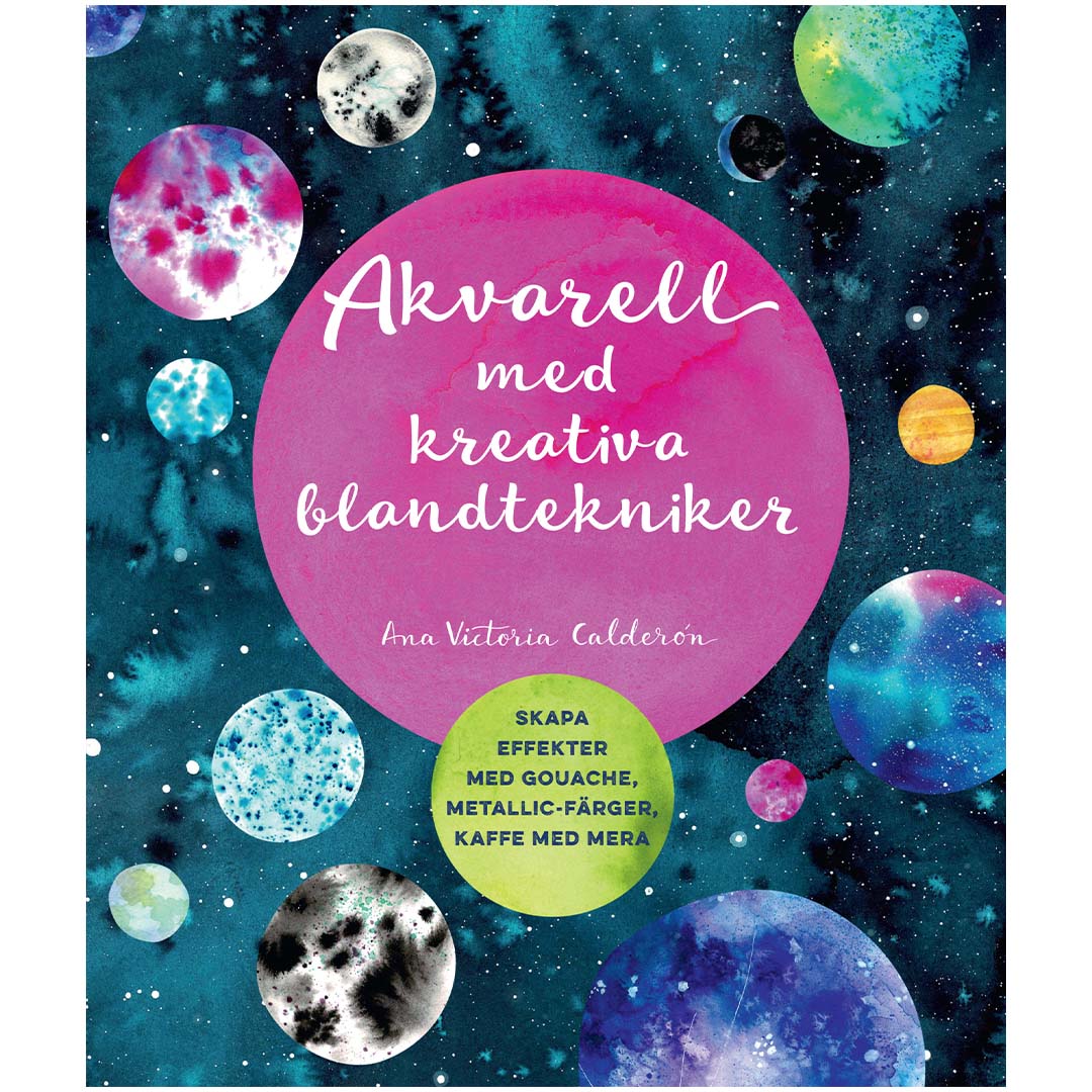 Books Akvarell med Kreativa Blandtekniker