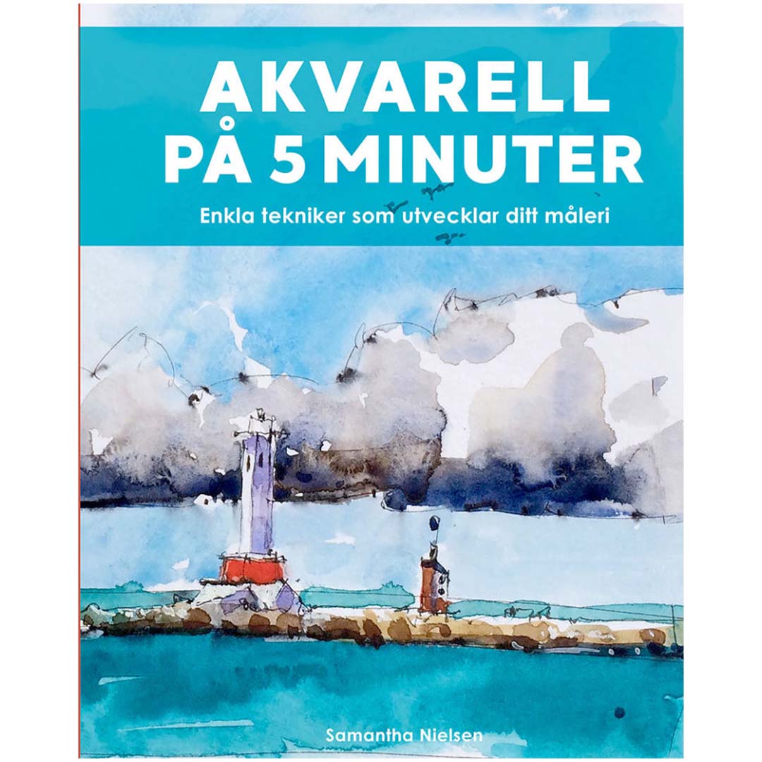 Books Akvarell på5 minuter enkla tekniker som utvecklar ditt måleri
