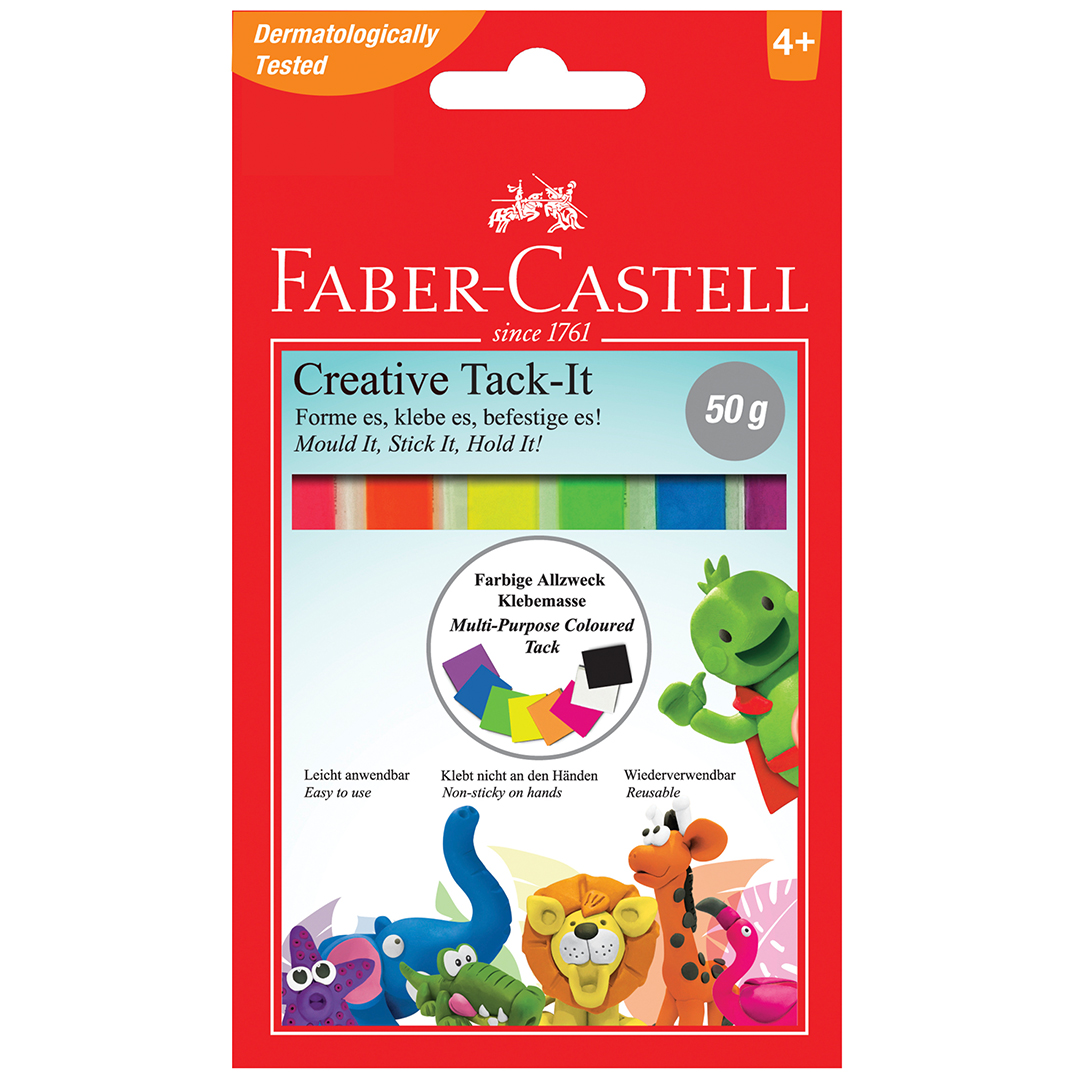 Faber-Castell Häftmassa Tack-it 50g Creative