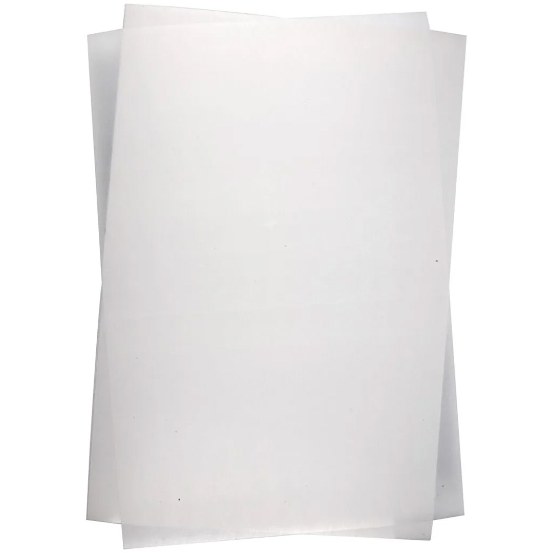 Creativ Company Krympplast 10 ark Mattvit 20x30 cm