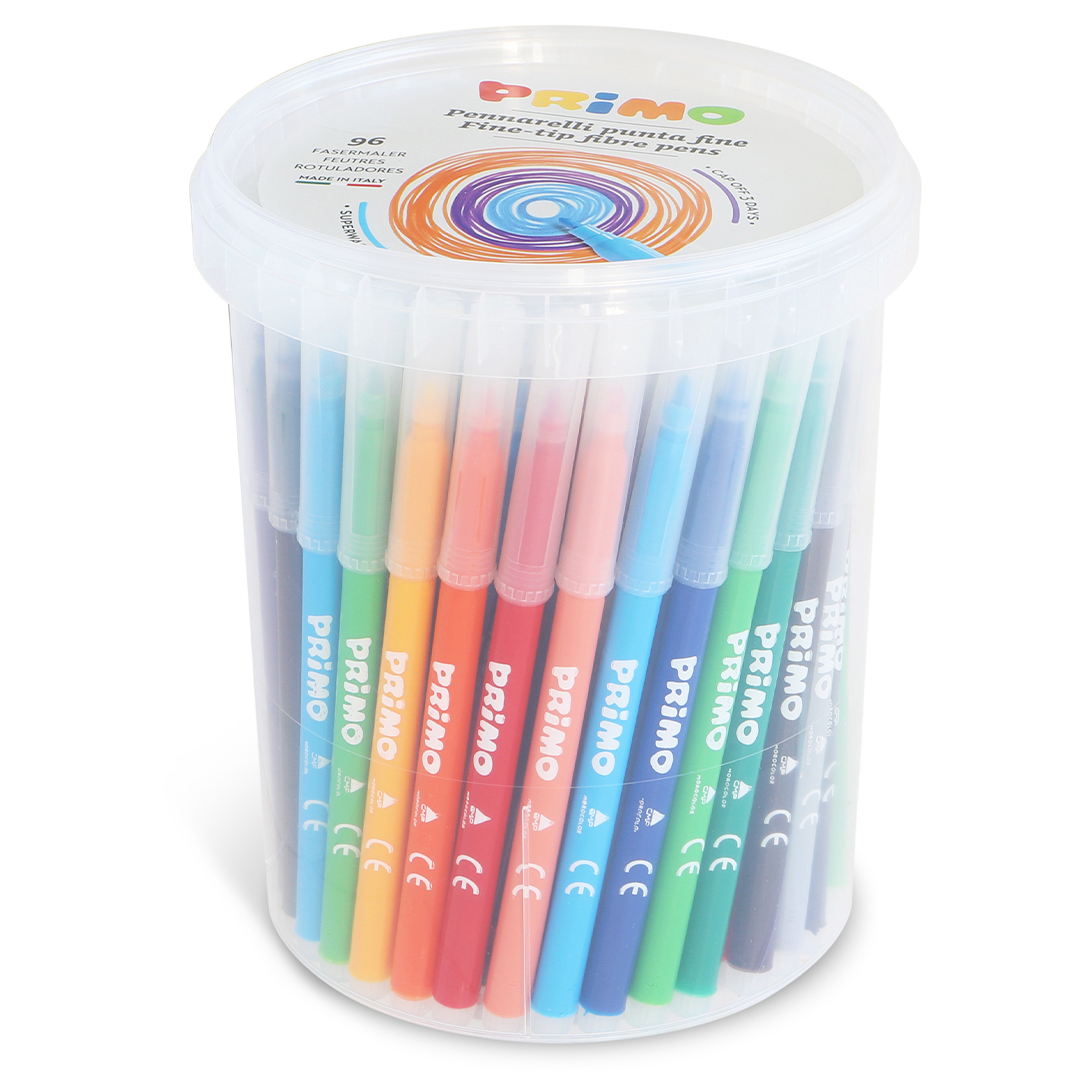 Primo Tuschpennor Fine 96-set Burk