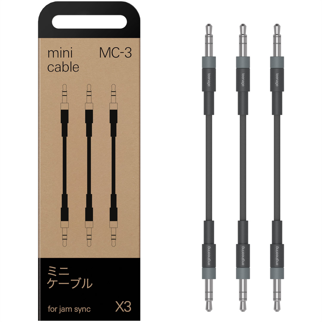 teenage engineering MC-3 PO sync cable 3-pack