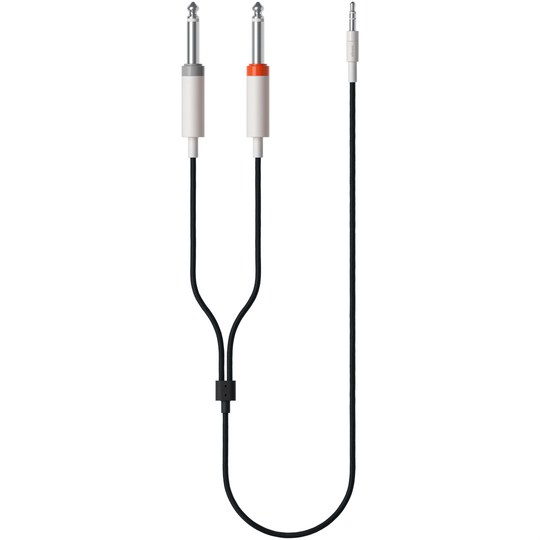 teenage engineering Field Audio cabel Textil 3-5mm till 2x 6-35mm