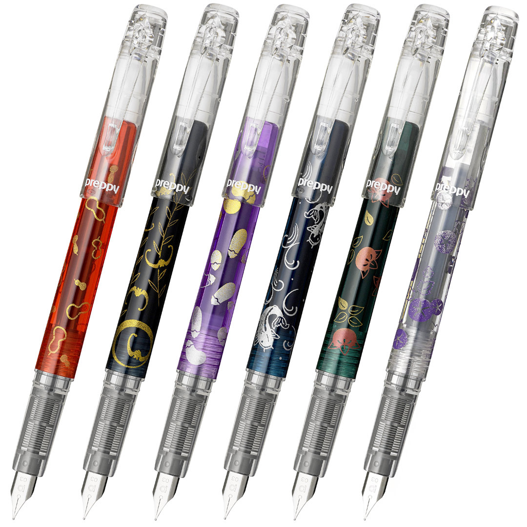 Platinum Preppy F 03 Modern Maki-e Reservoarpenna Asagao