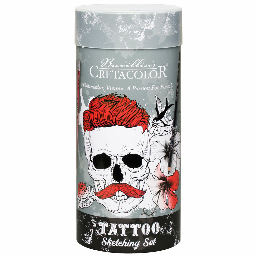 Cretacolor Tattoo Sketching Set 14 delar