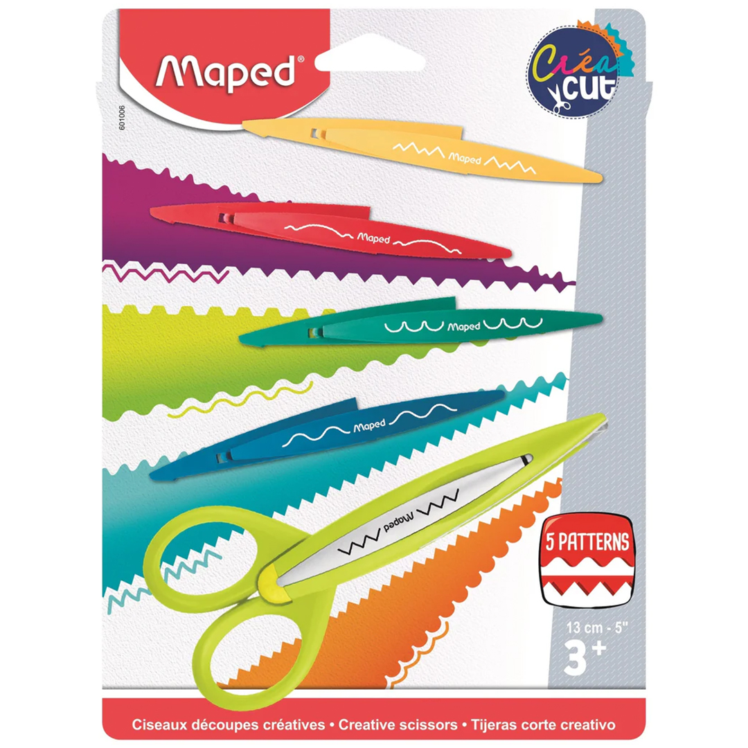 Läs mer om Maped Mönstersax Creacut 5-pack