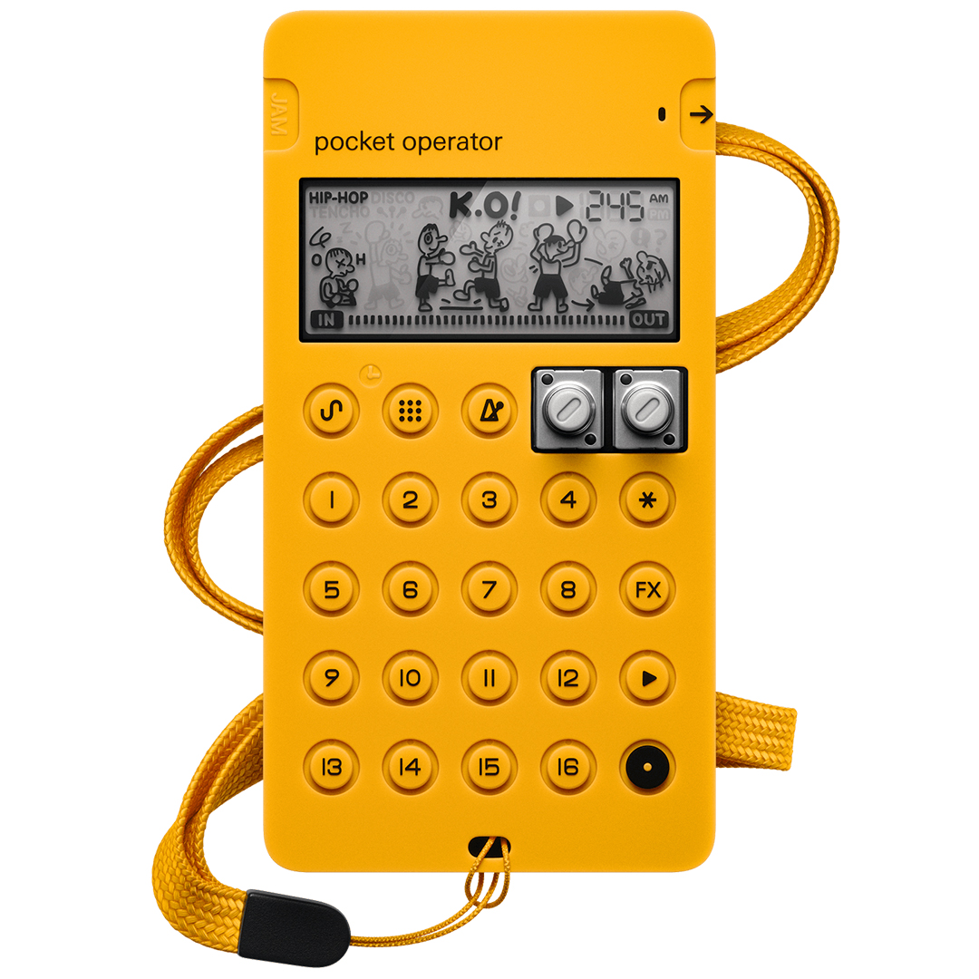 teenage engineering CA-X Silikonfodral Yellow