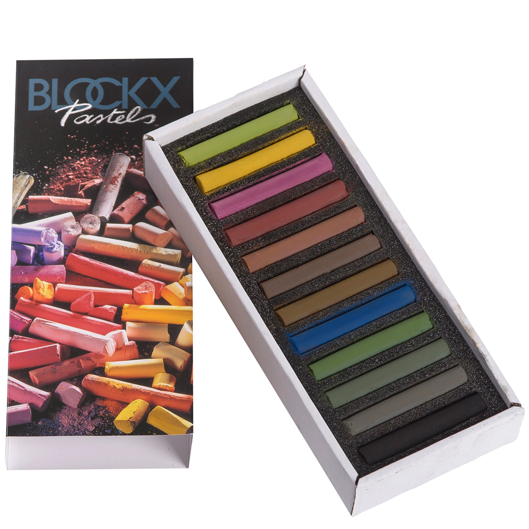 Blockx Soft Pastels 12-set